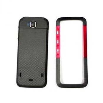 Buy Now Full Body Housing for Nokia 5310 XpressMusic - Red & Black
